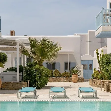 Blue Heart Mykonos Up To 10 People Location בית נופש