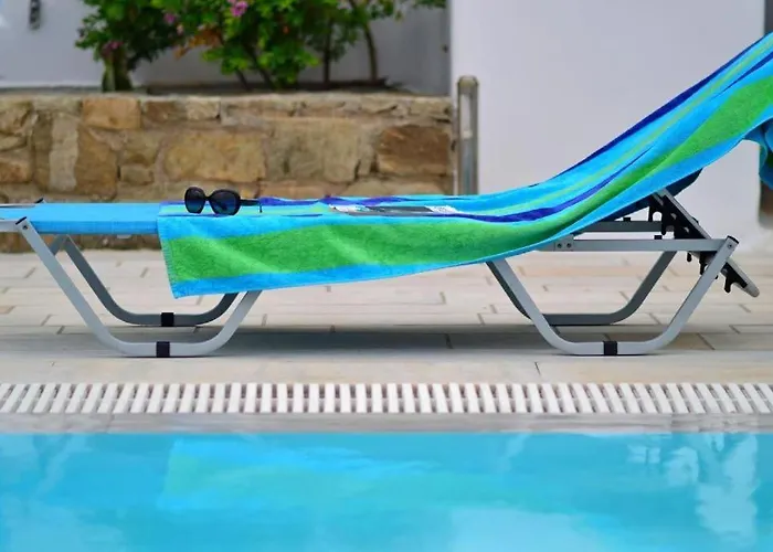 Tatil Evi Blue Heart Mykonos Up To 10 People Location *