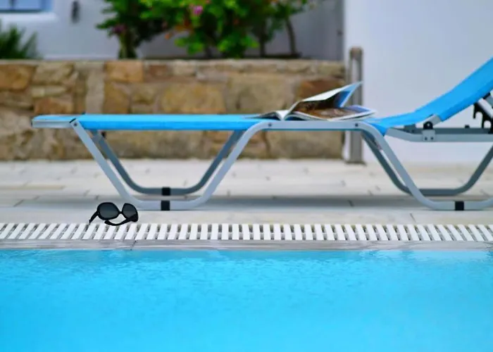 Tatil Evi Blue Heart Mykonos Up To 10 People Location Mykonos Town