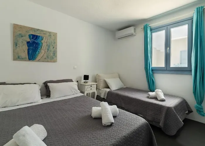 Blue Heart Mykonos Up To 10 People Location Tatil Evi *